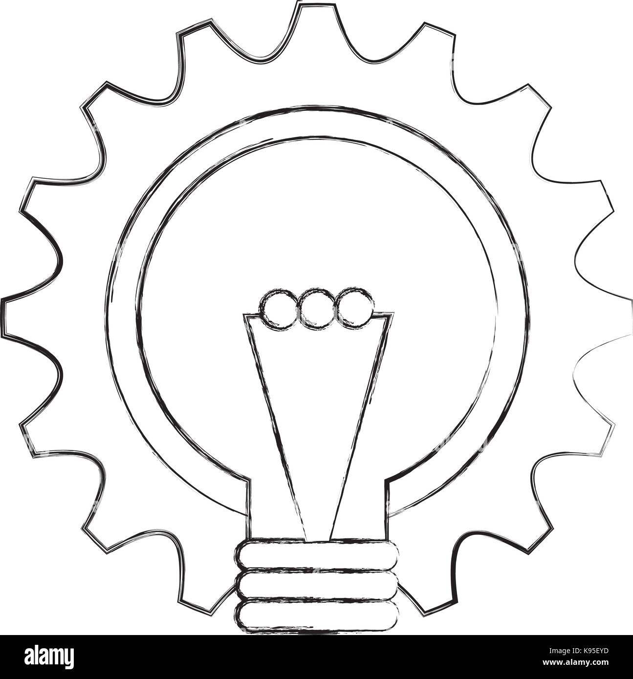 business creativity teamwork solution innovation concept Stock Vector ...