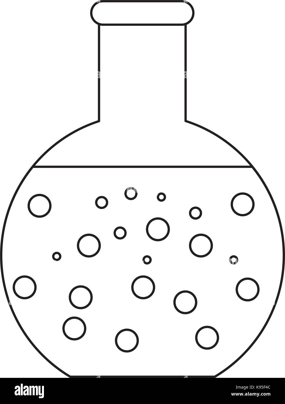 chemical flask icon Stock Vector Image & Art - Alamy