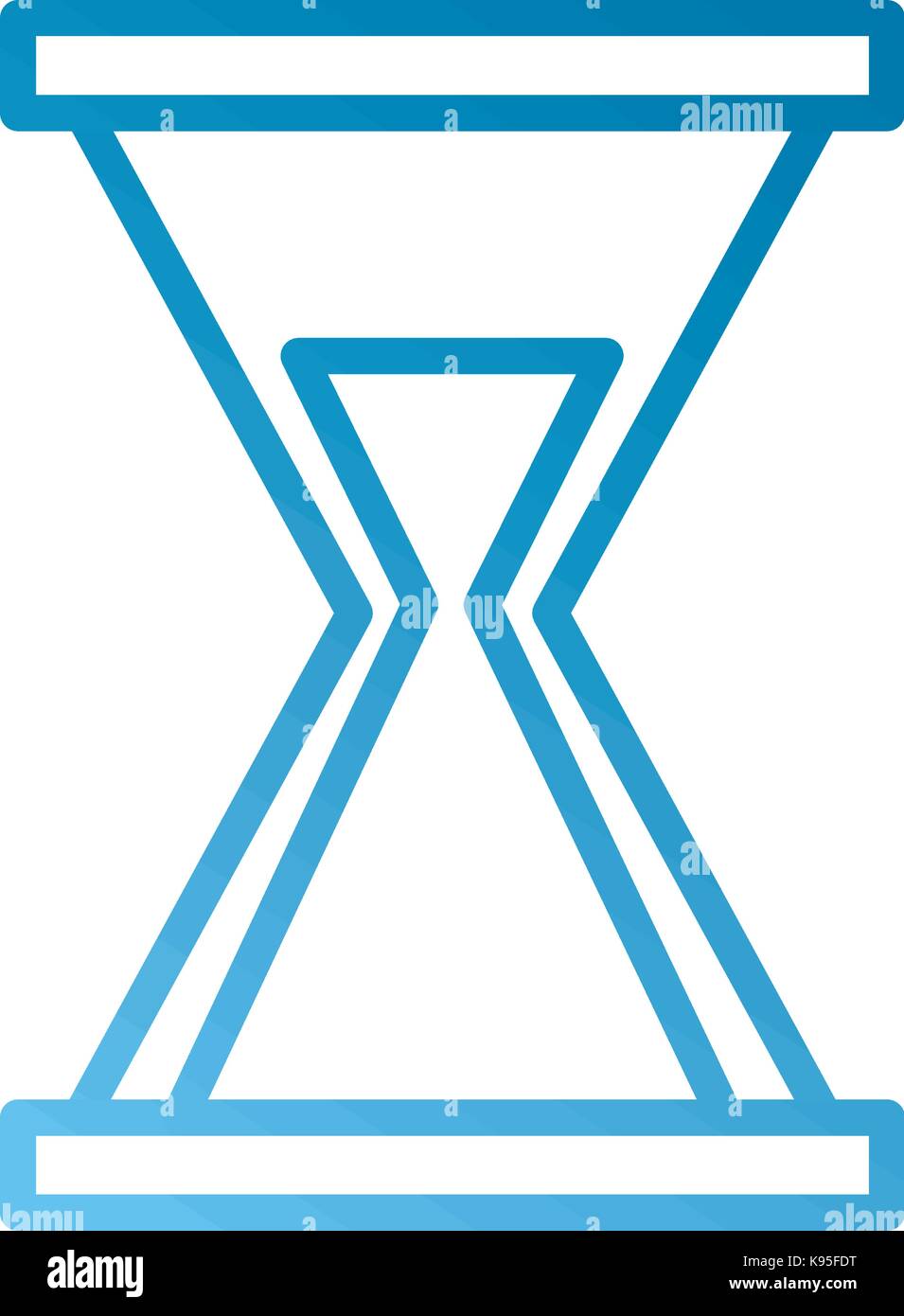 business hourglass time countdown hour Stock Vector Image & Art - Alamy
