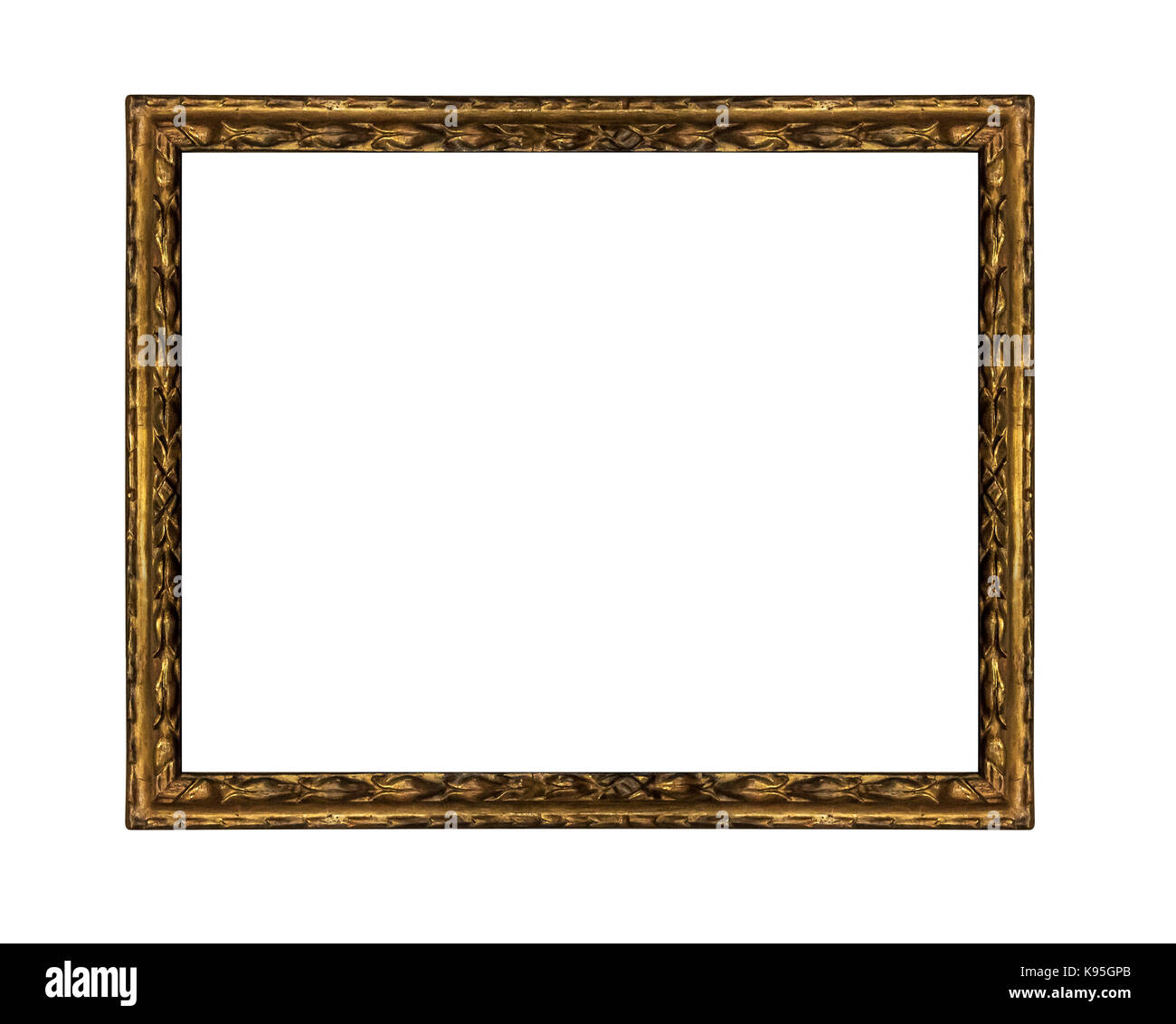 Old picture frame Stock Photo - Alamy