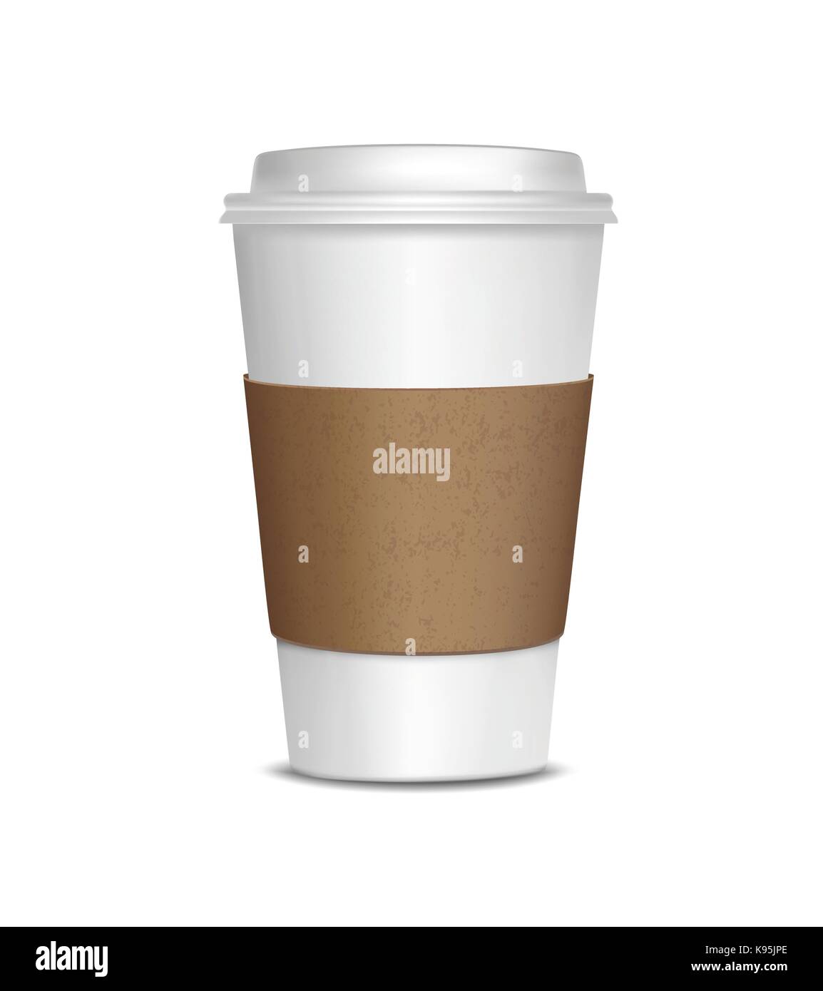 Coffee Cup Isolated on white background Stock Vector Image & Art - Alamy