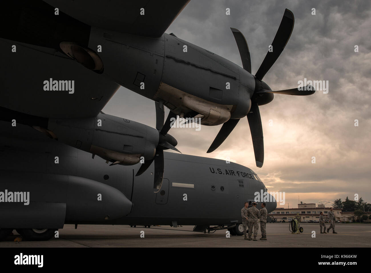 C-130J Super Hercules Stock Photo