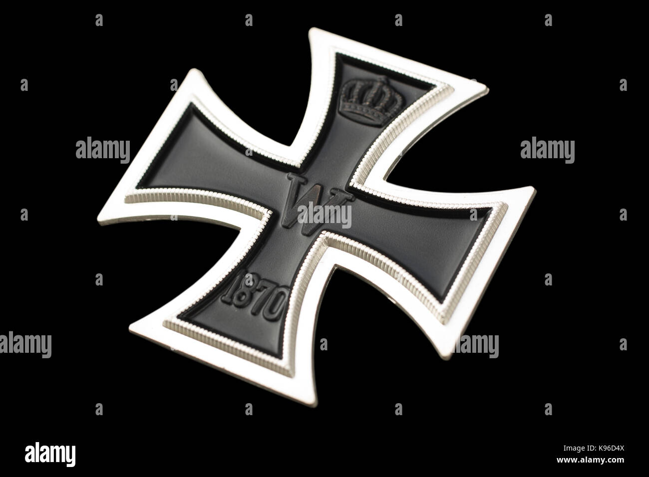 german award Iron Cross 1870 Stock Photo Alamy