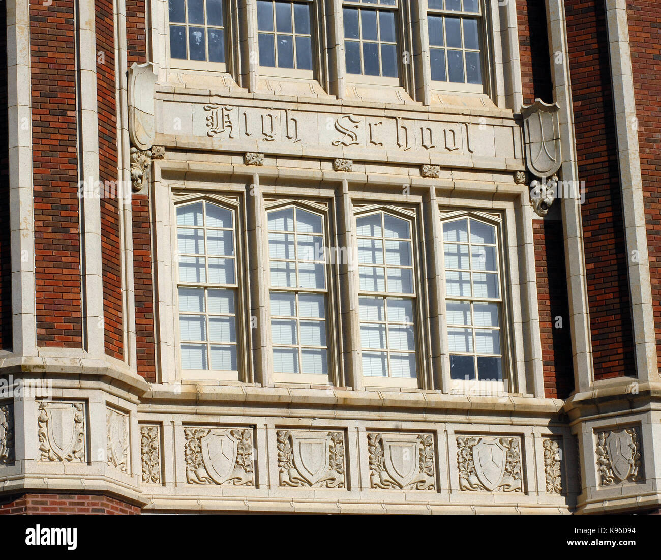 Alma Mater of President Bill Clinton, the old Hot Springs High School