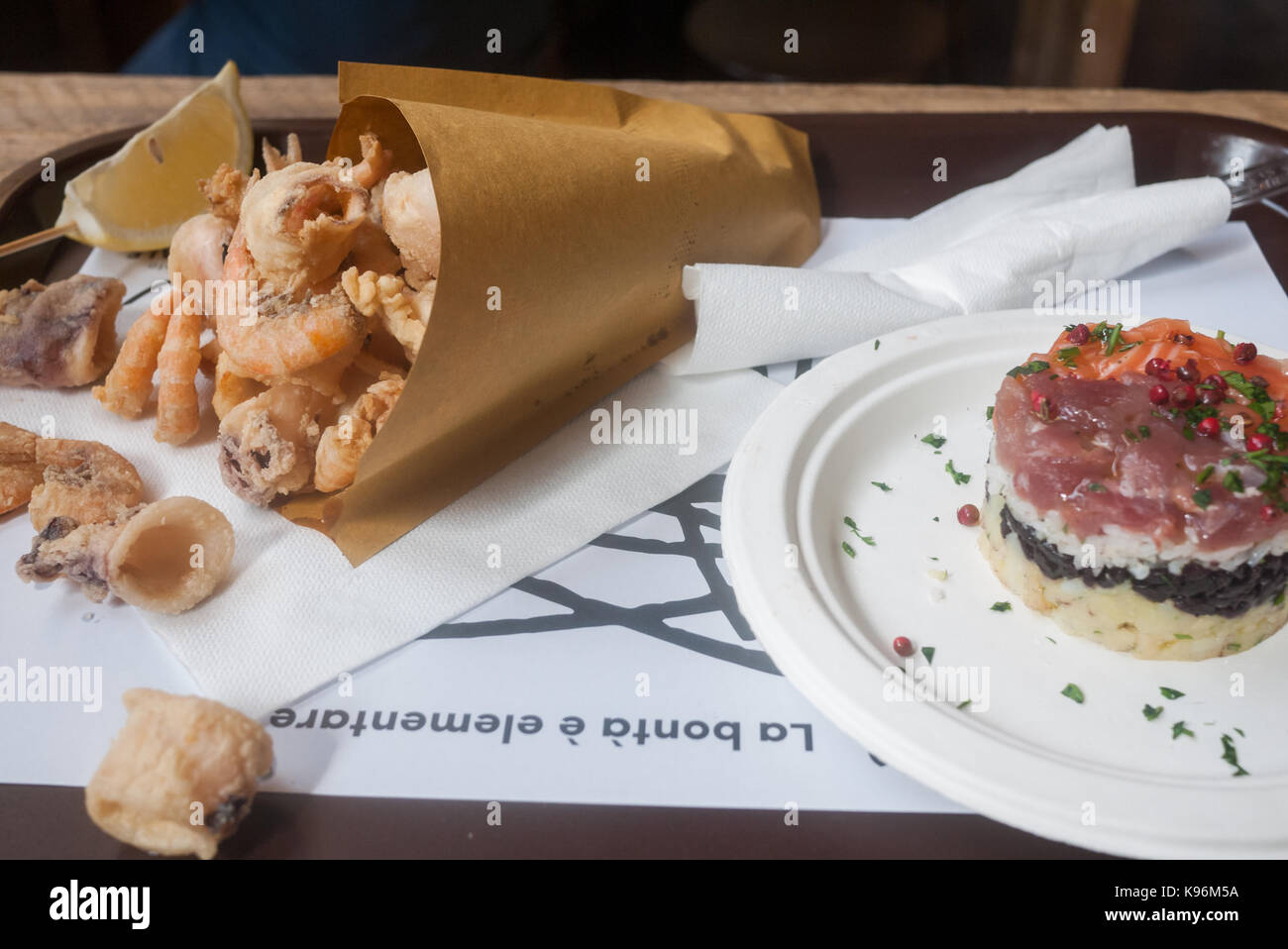 Rome street food Stock Photo - Alamy