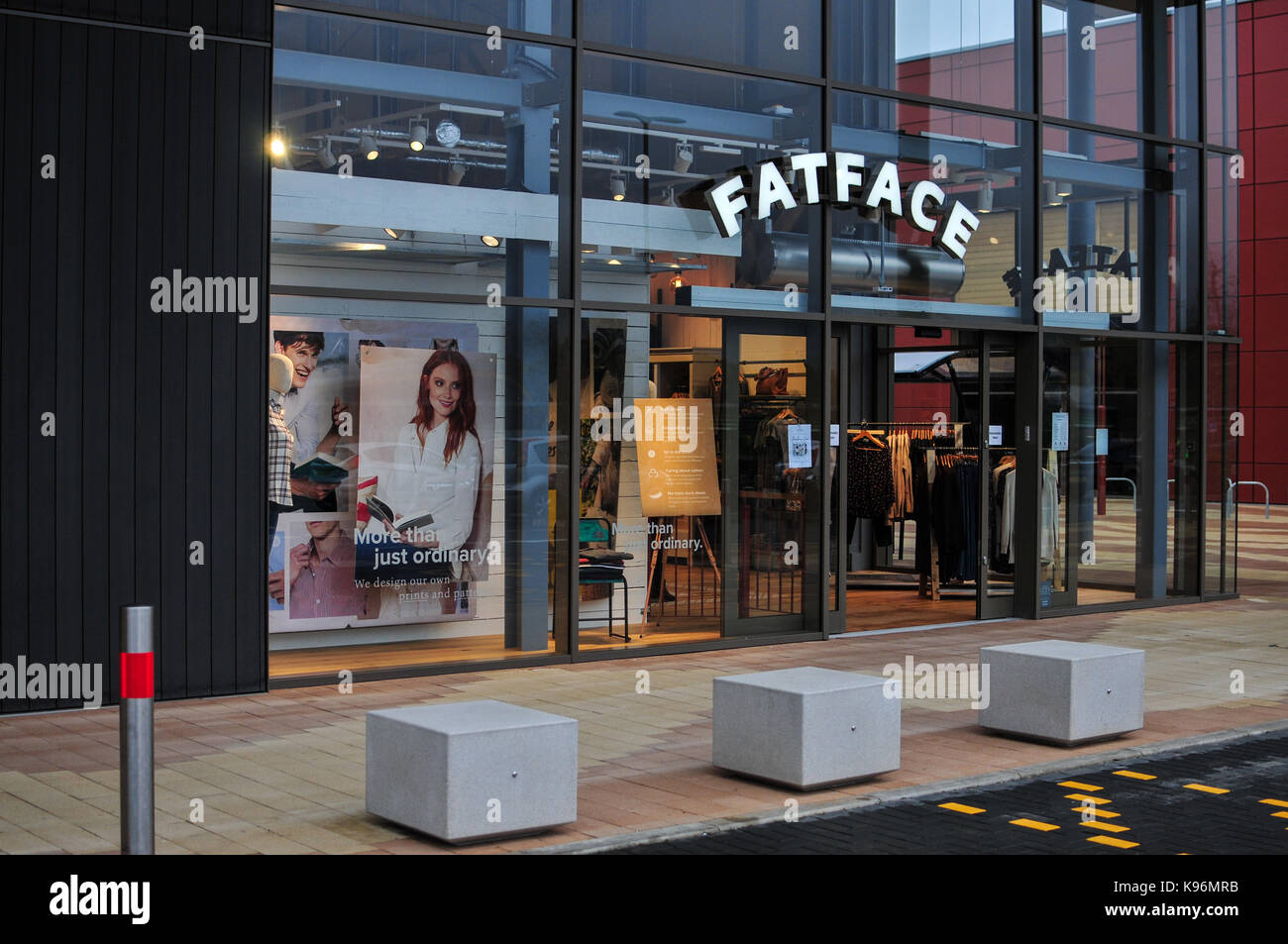 Fatface clothing shop Rushden lakes England UK Stock Photo Alamy