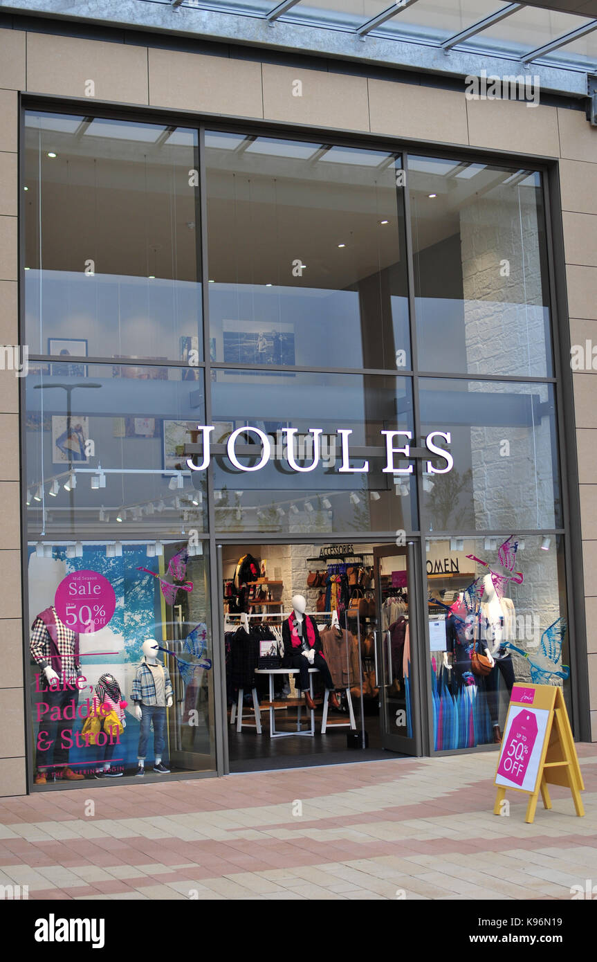 Joules retail clothing store at Rushden lakes England UK Stock Photo ...