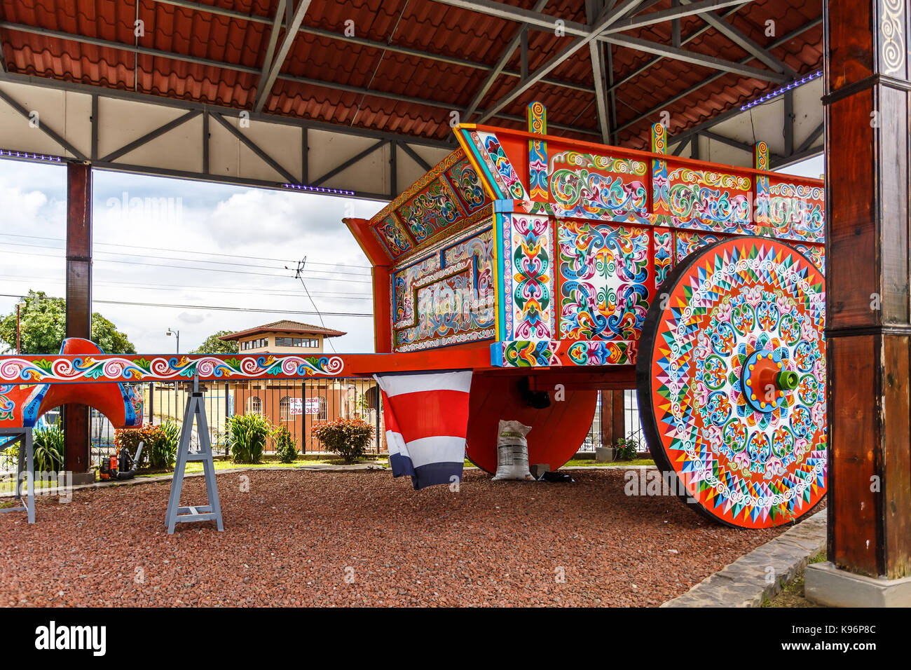Oxcart costa rica hi-res stock photography and images - Alamy