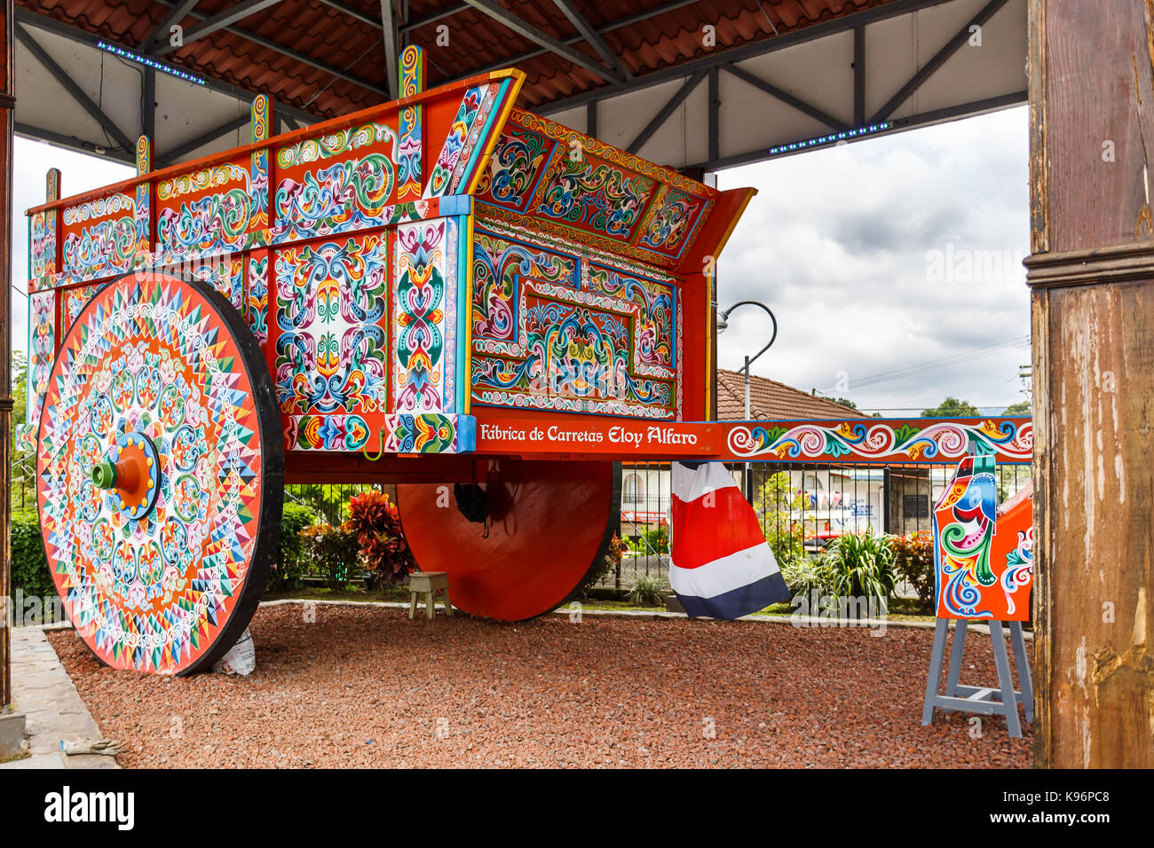 Oxcart costa rica hi-res stock photography and images - Alamy
