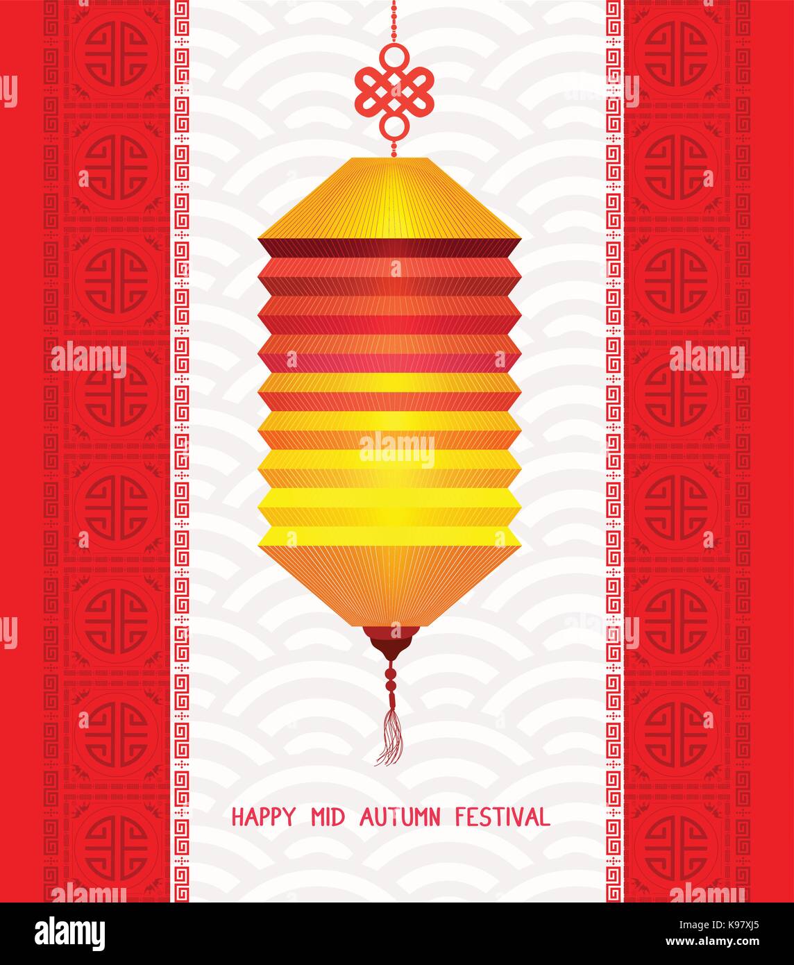 Mid Autumn Lantern Festival background. Chinese new year Stock Vector ...