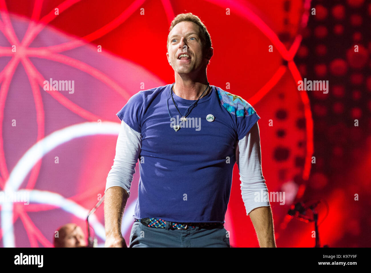 Coldplay with lead singer Chris Martin performs at Rogers Centre in ...