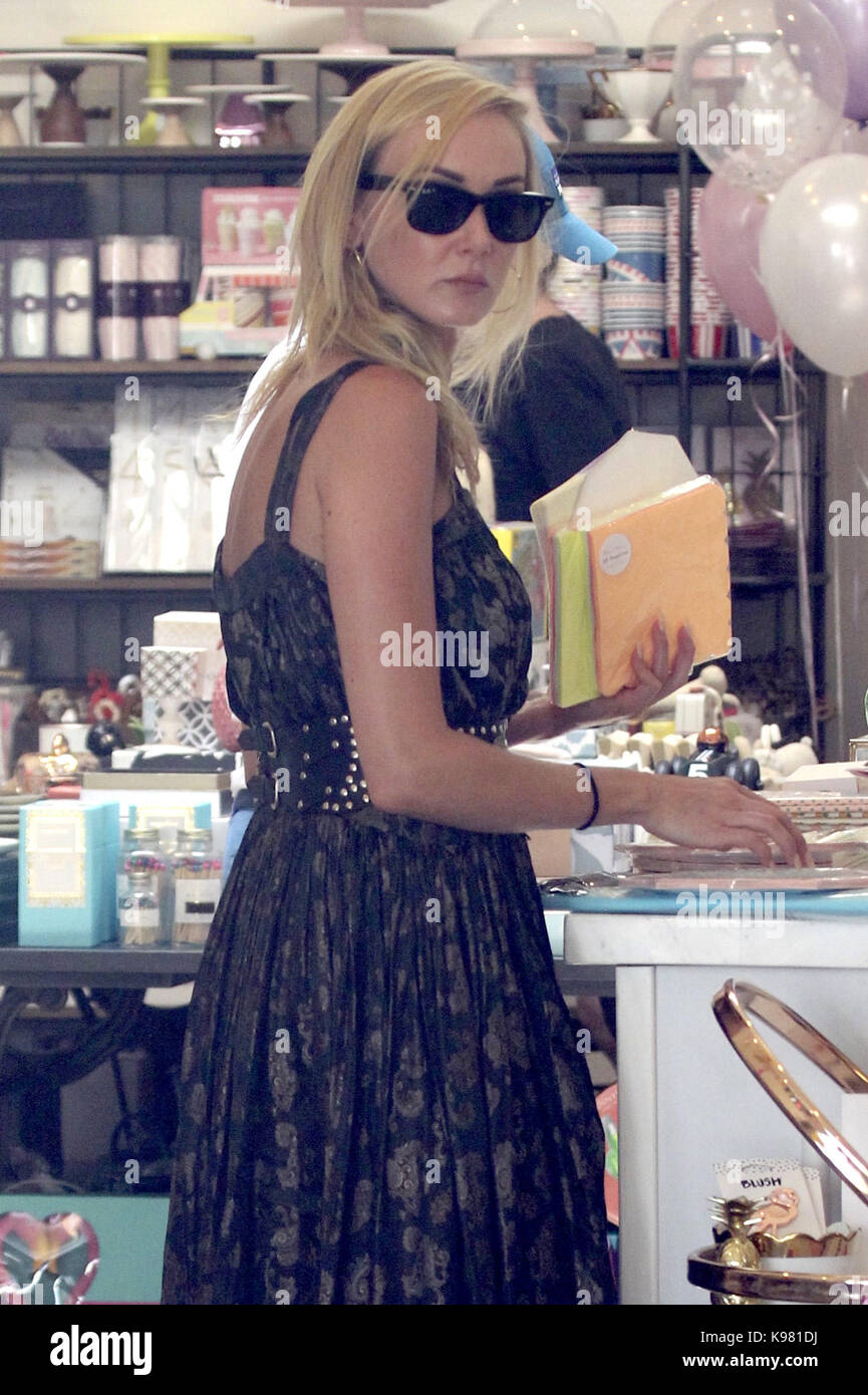 Kimberly Stewart shopping for her daughter&rsquo;s birthday party in the