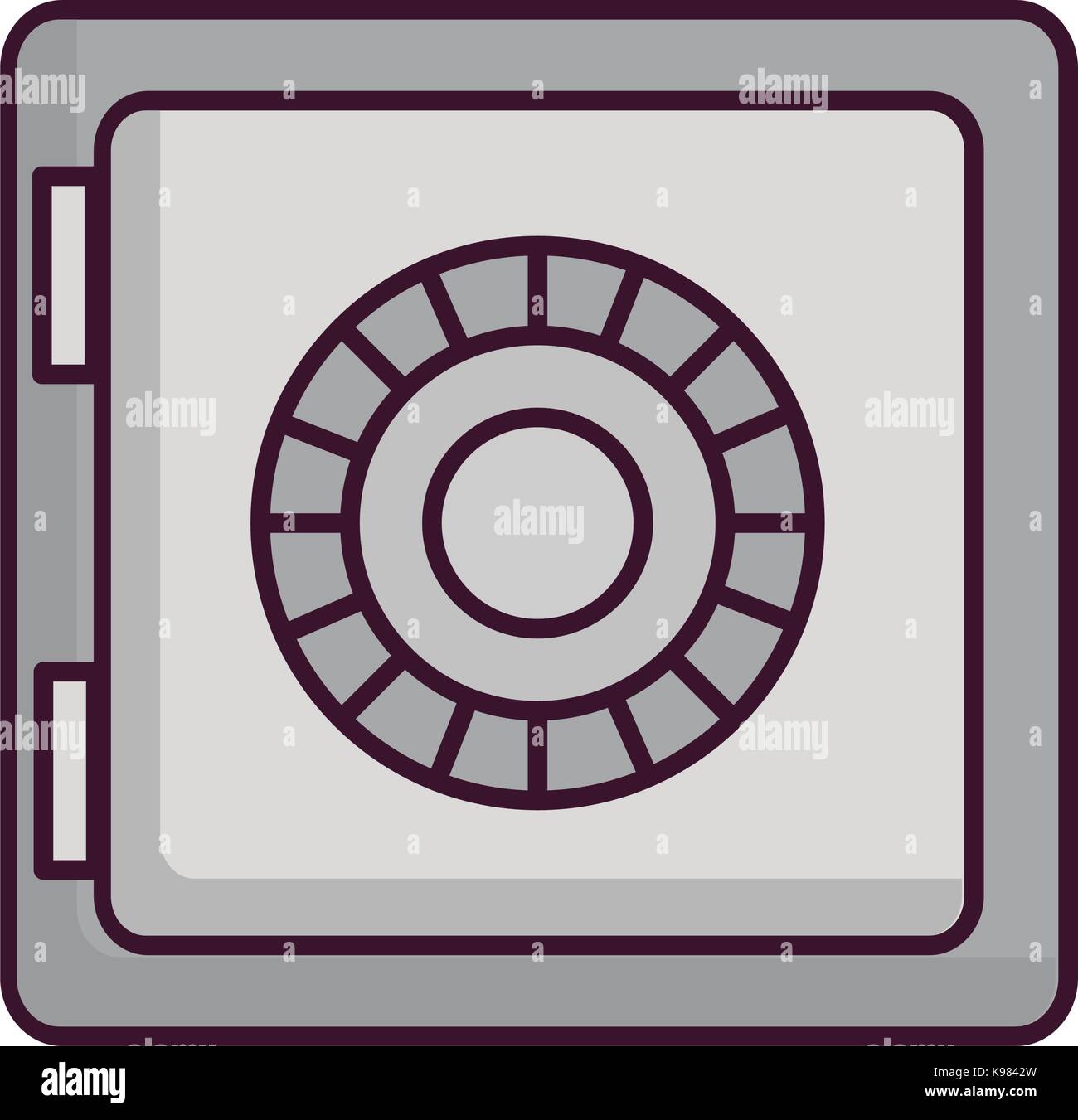 safe box icon Stock Vector Image & Art - Alamy