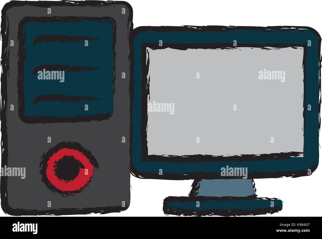 computer icon image Stock Vector Image & Art - Alamy