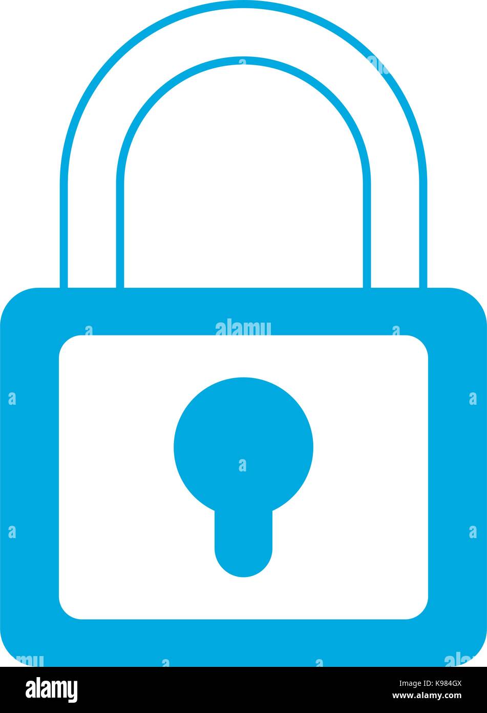 security padlock icon Stock Vector Image & Art - Alamy