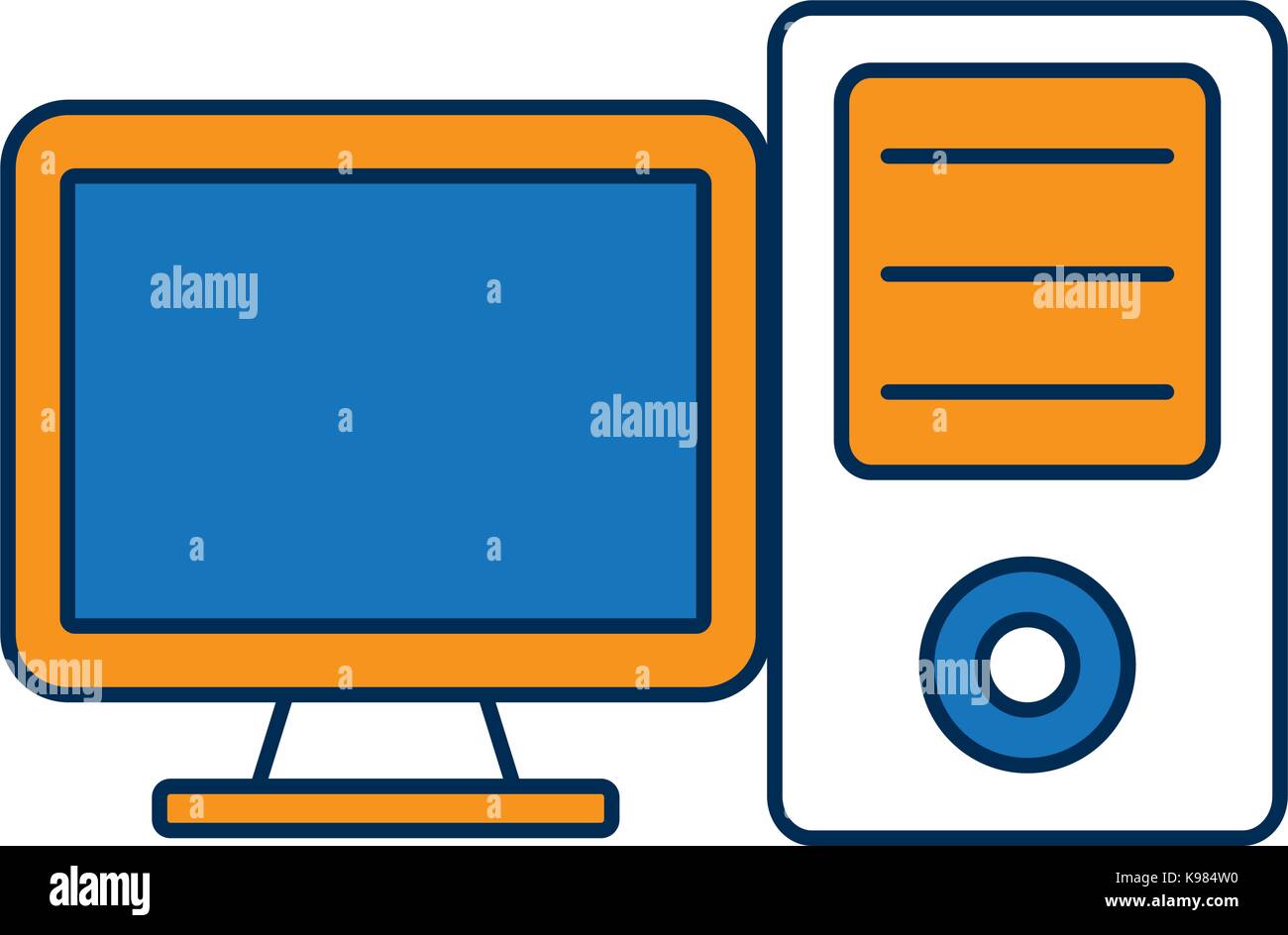 computer icon image Stock Vector Image & Art - Alamy