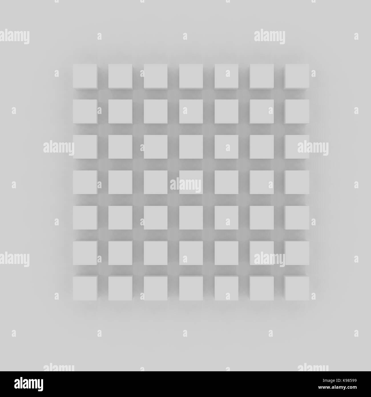 Abstract metal cubes background Black and White Stock Photos & Images ...