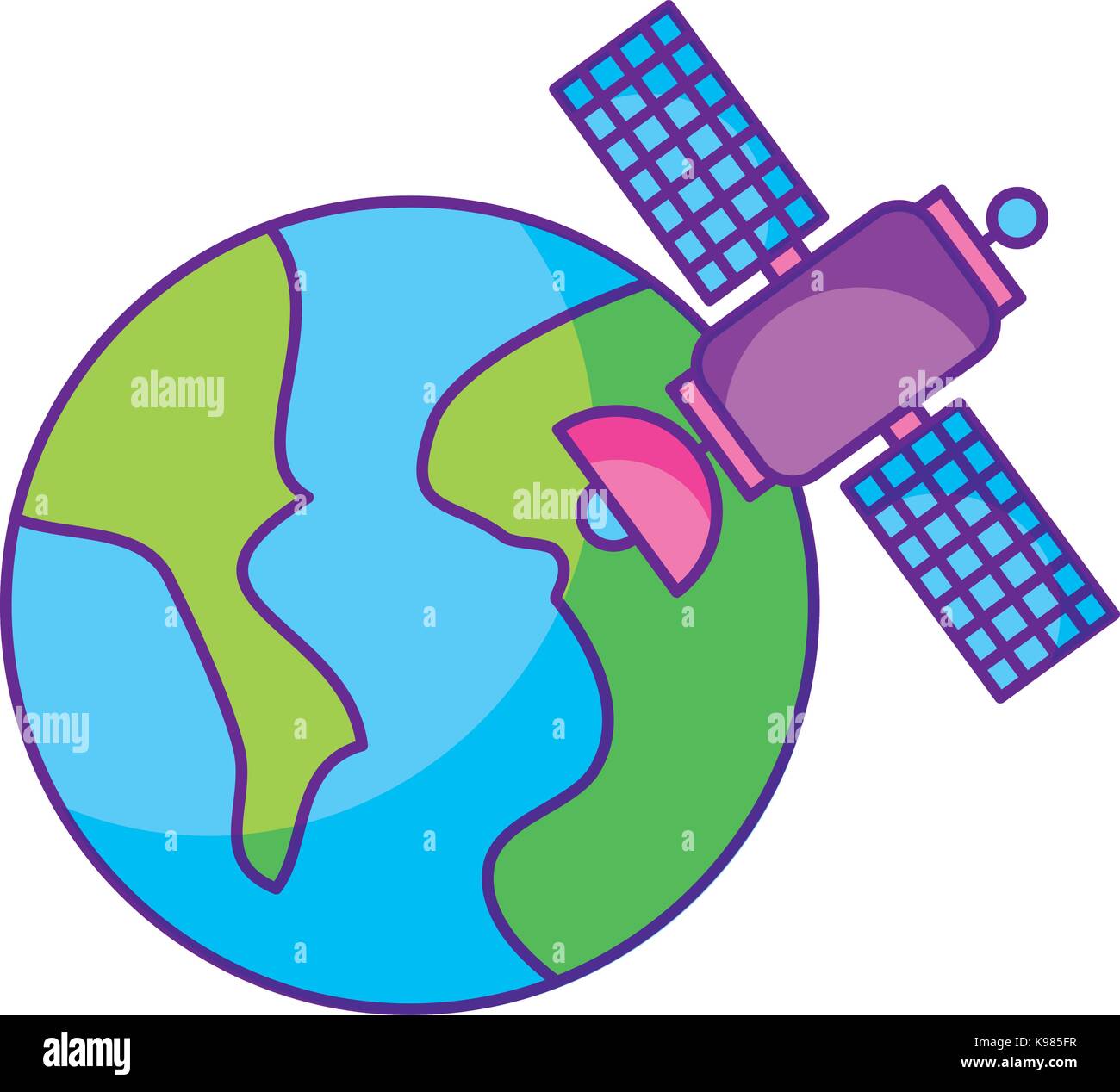 universe planet earth space Stock Vector Image & Art - Alamy