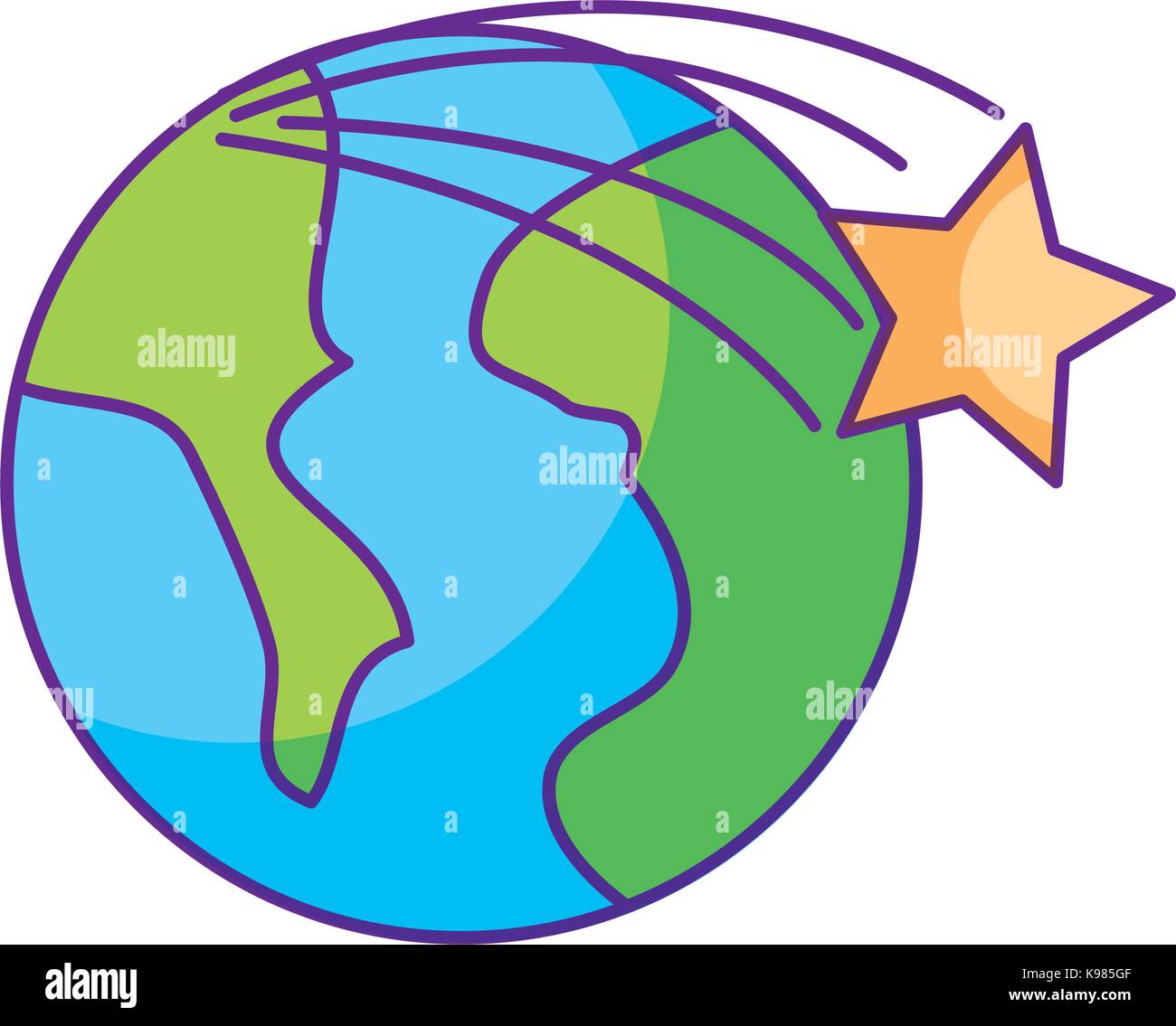 universe planet earth space Stock Vector Image & Art - Alamy