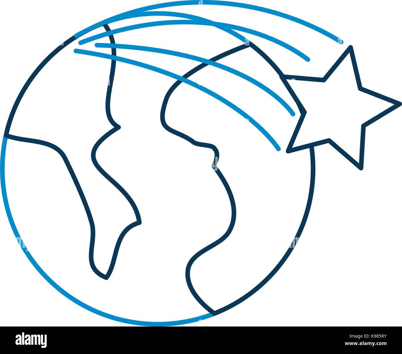 universe planet earth space Stock Vector Image & Art - Alamy