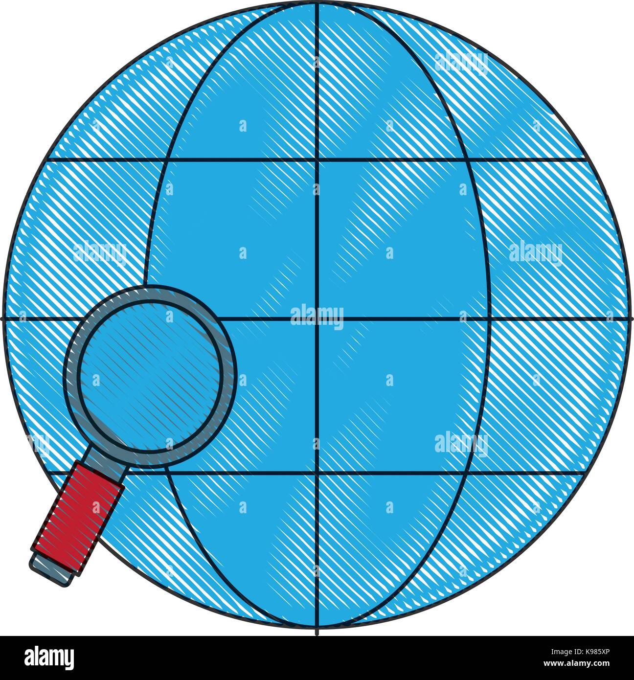 global sphere icon Stock Vector Image & Art - Alamy
