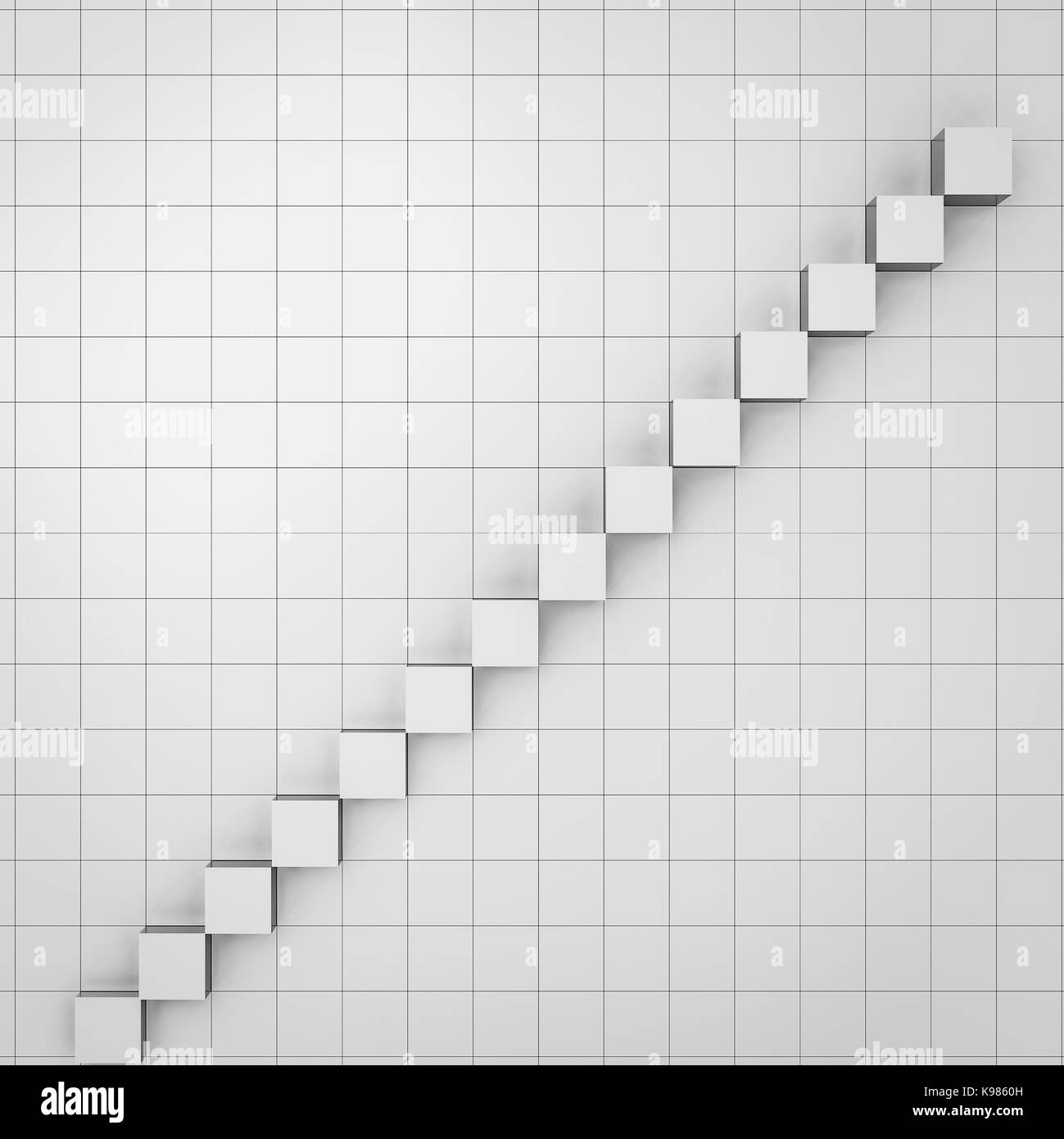 3d rendering of abstract cubes background Stock Photo - Alamy