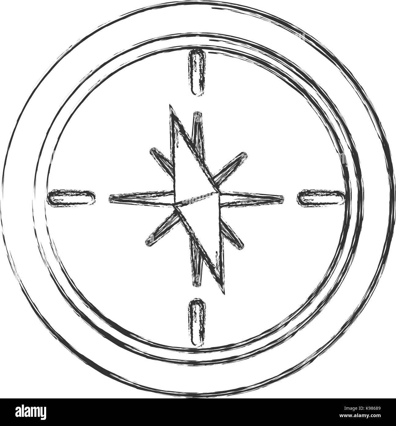compass icon image Stock Vector Image & Art - Alamy