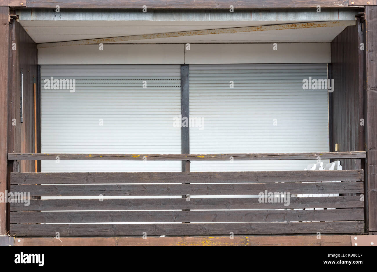 Shutters in an old apartment Schwarzwald, Germany Stock Photo Alamy