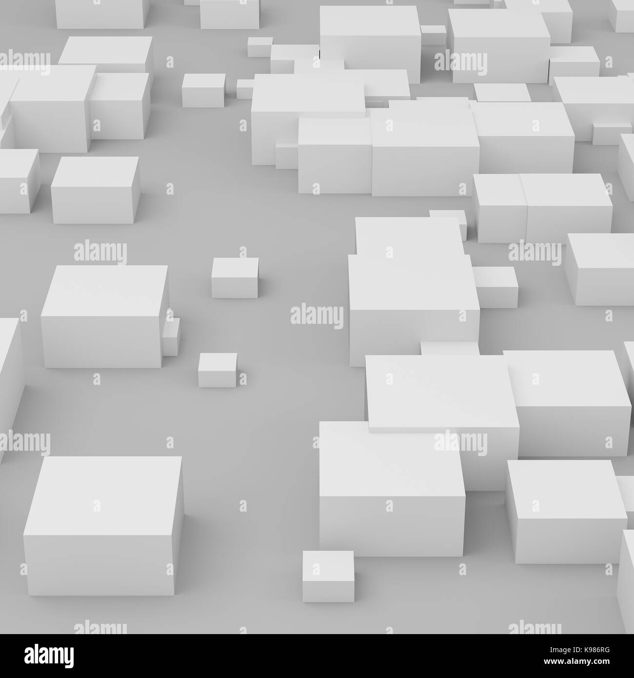 3d rendering of abstract cubes background Stock Photo - Alamy