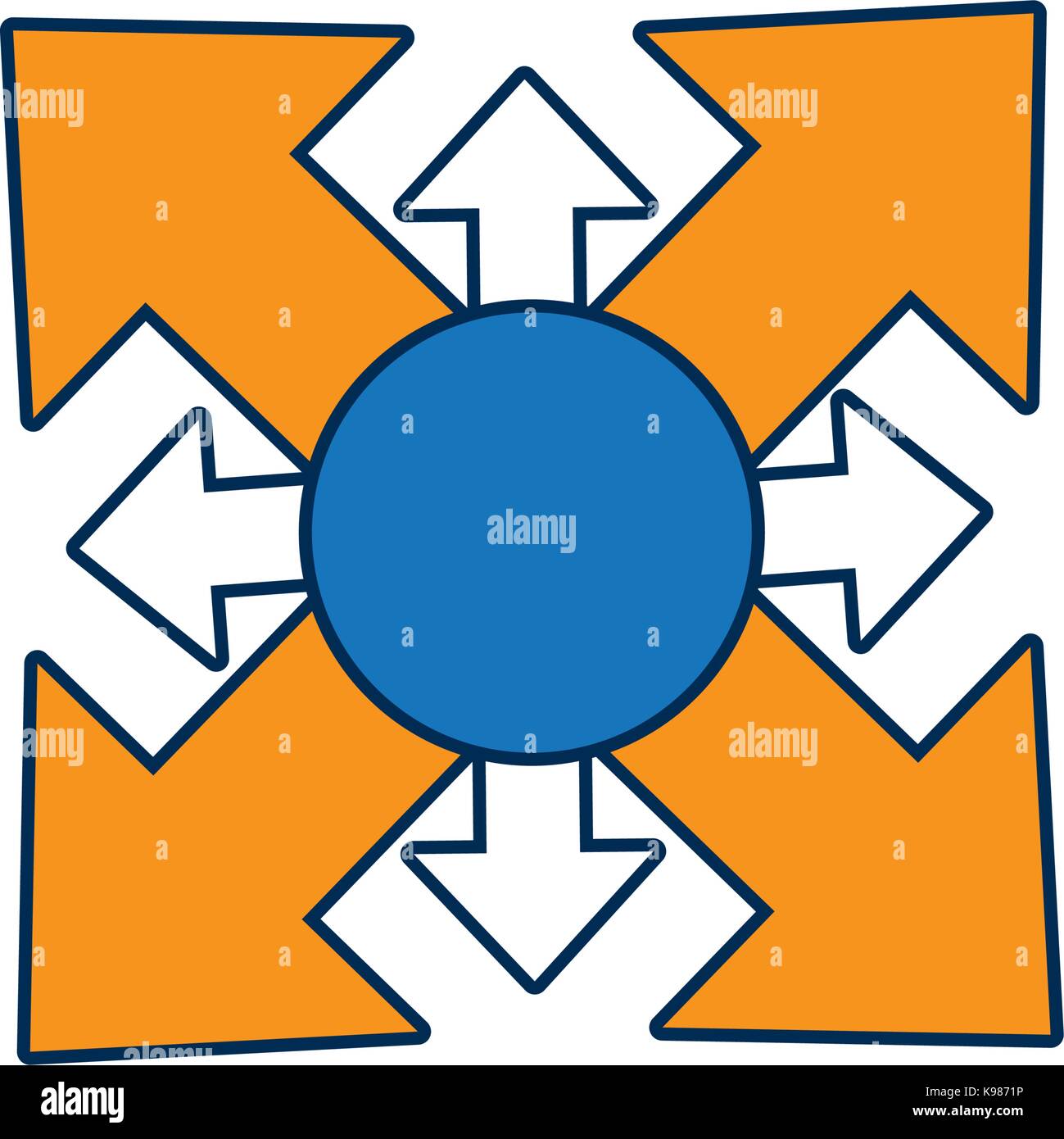 arrows icon image Stock Vector Image & Art - Alamy