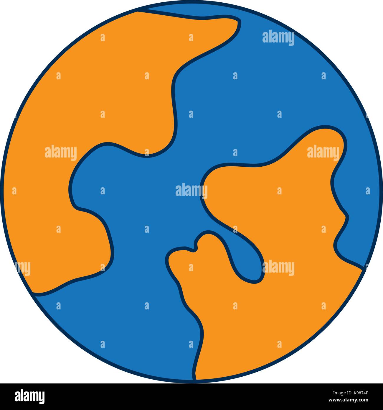 earth planet icon Stock Vector Image & Art - Alamy