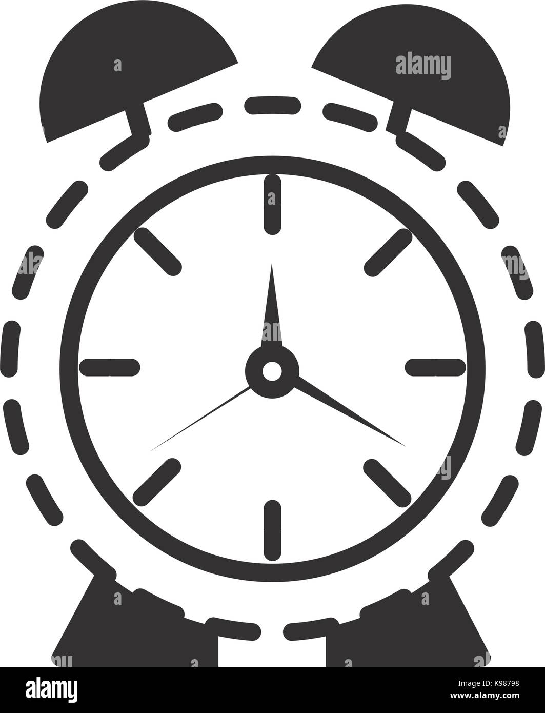 clock icon image Stock Vector Image & Art - Alamy