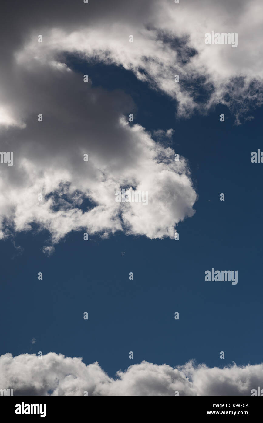 View of cloudy sky Stock Photo