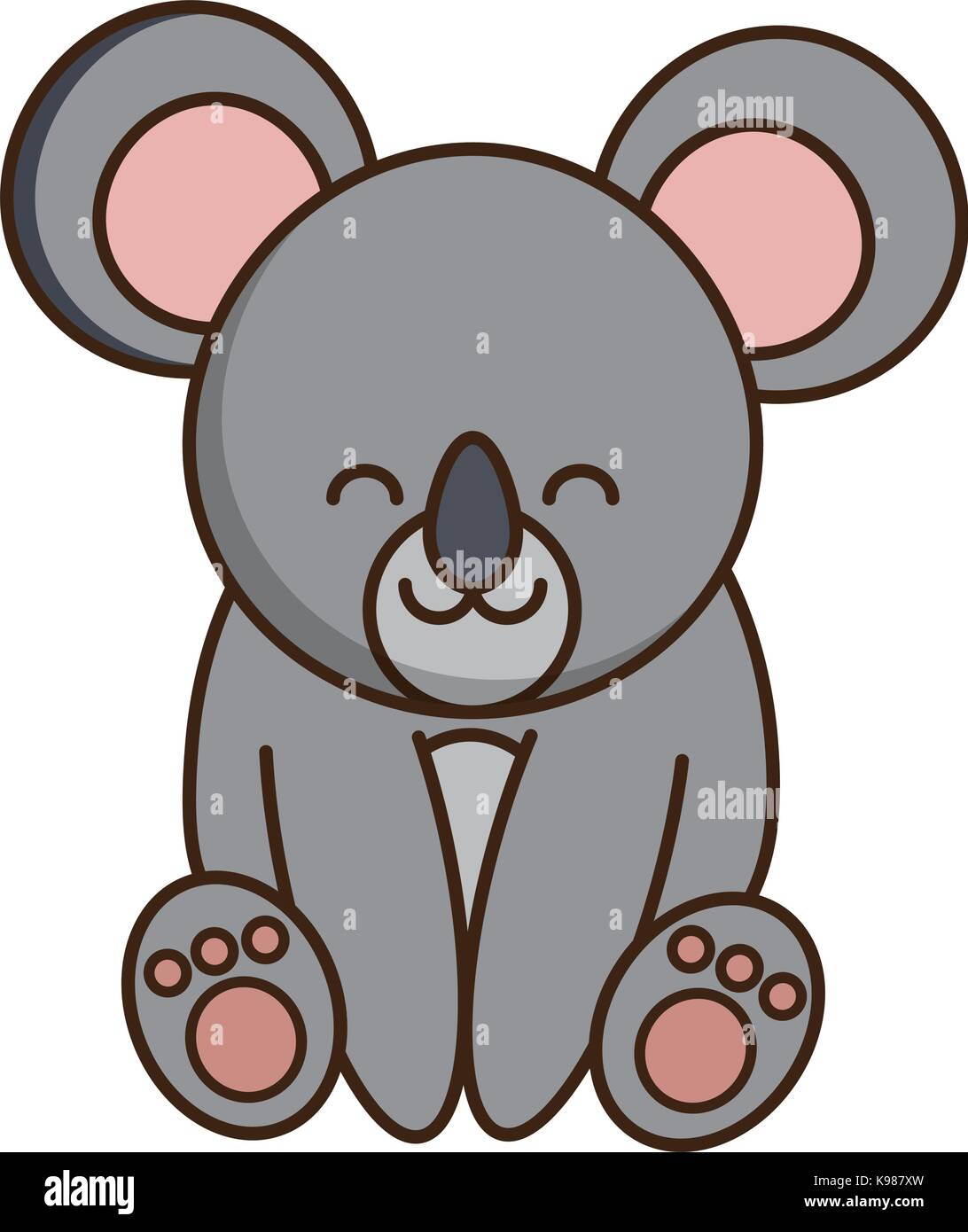 cute koala icon Stock Vector Image & Art - Alamy