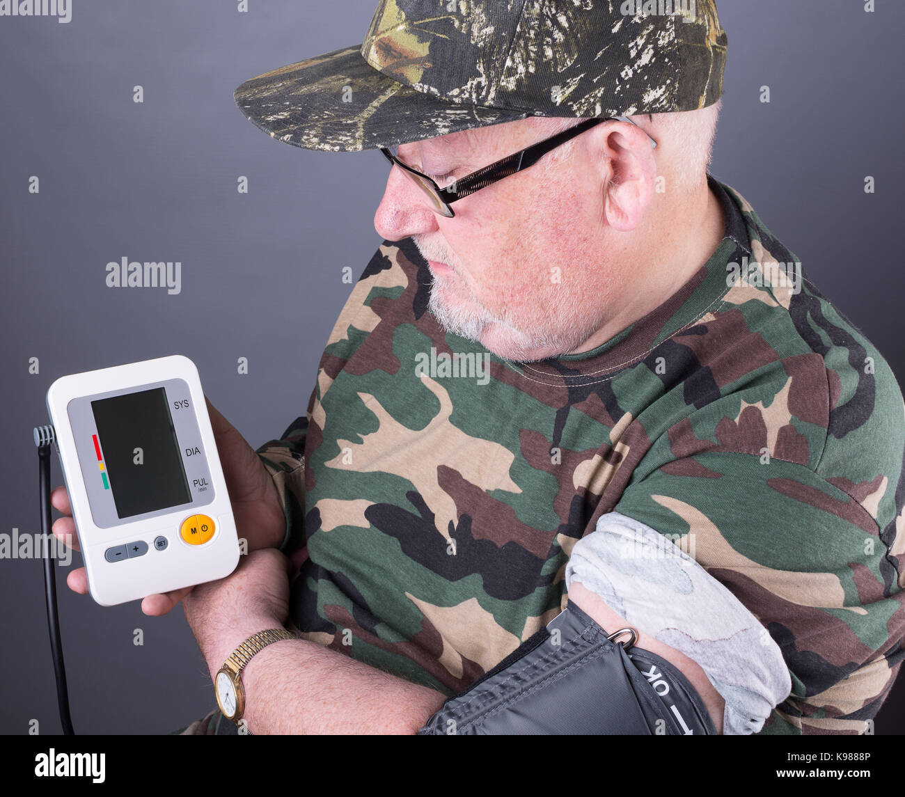 Blood pressure measurement hi-res stock photography and images - Alamy