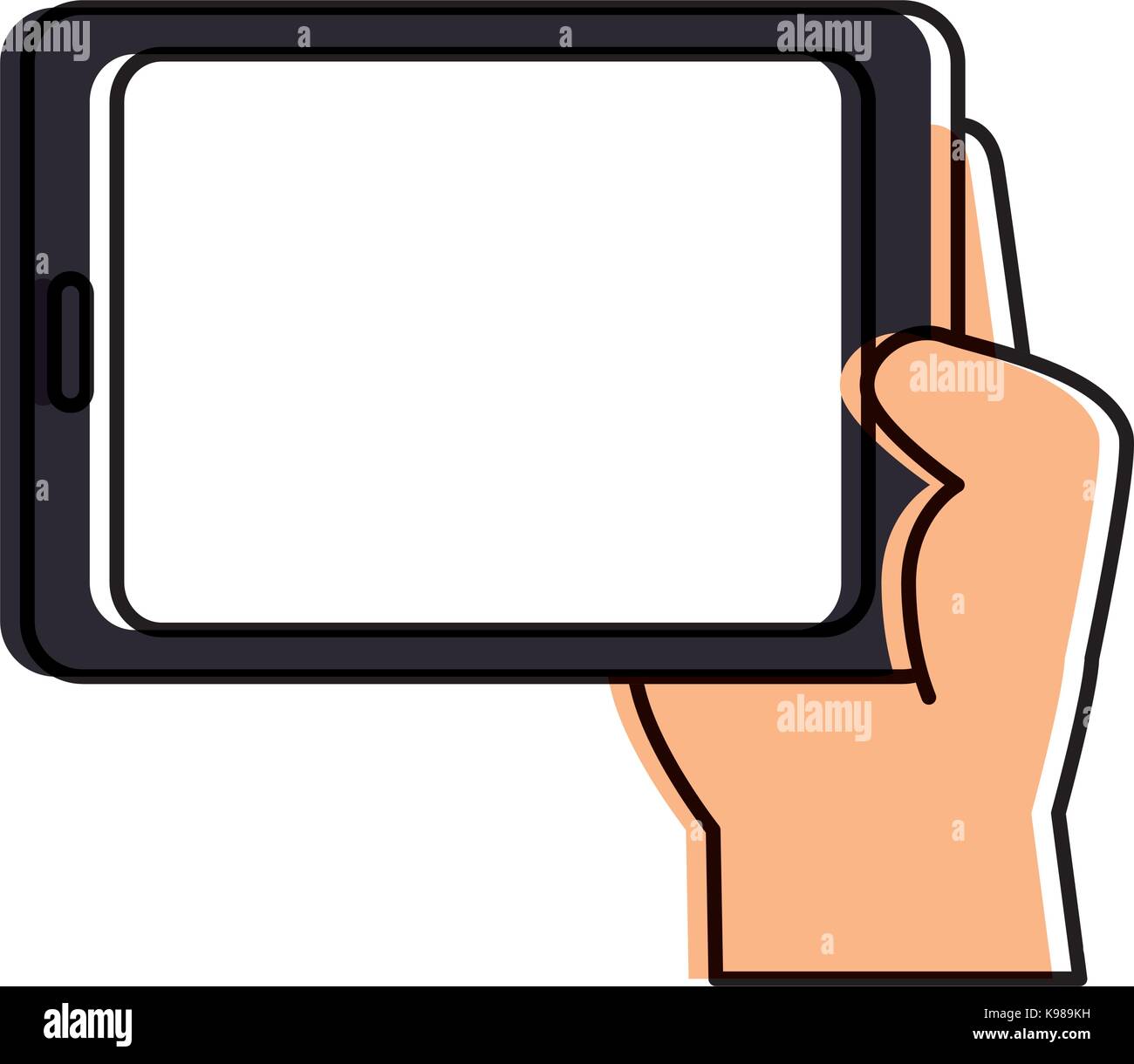 Ipad user Stock Vector Images - Alamy