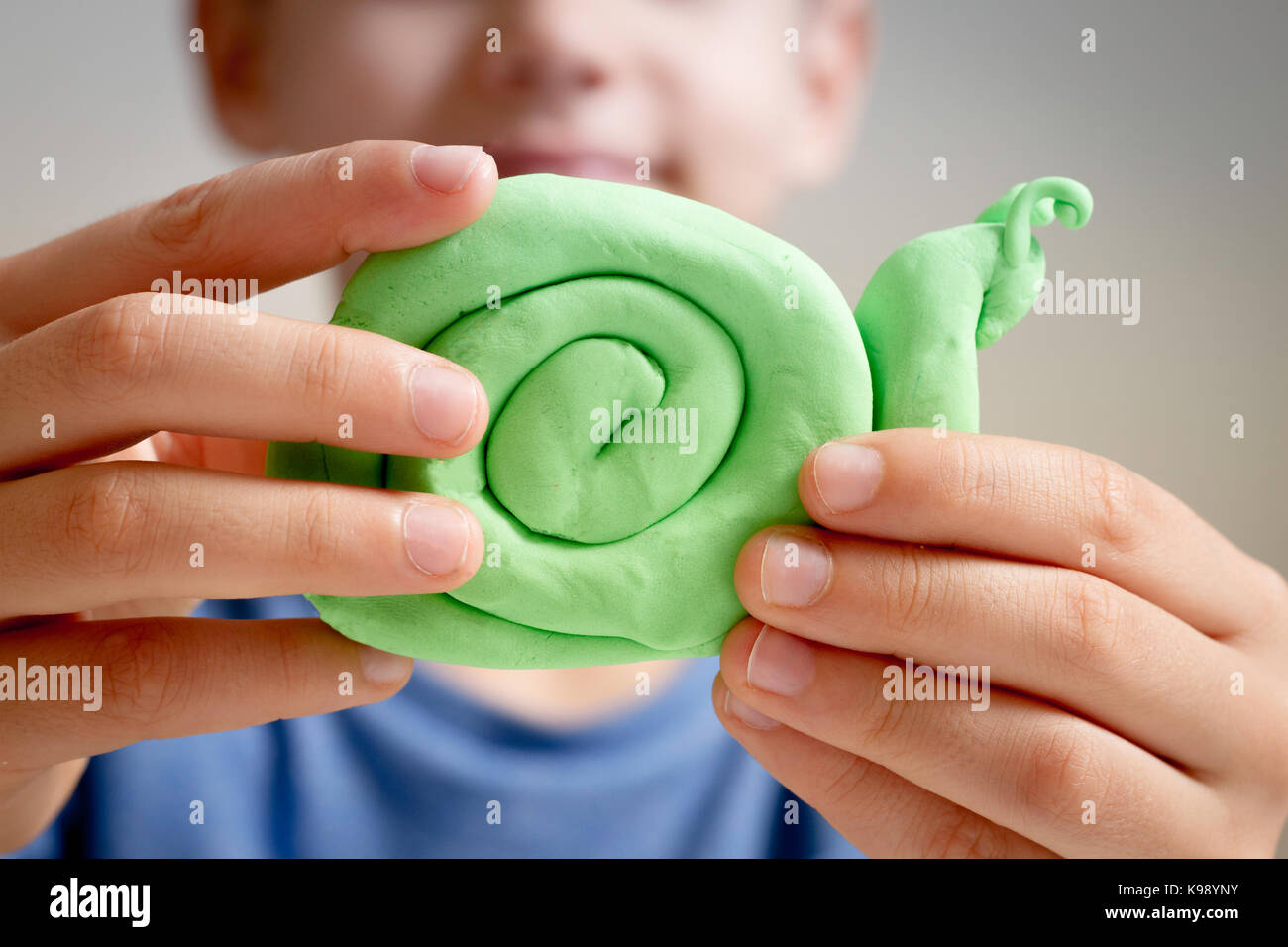 Making plasticine figures Stock Photo - Alamy