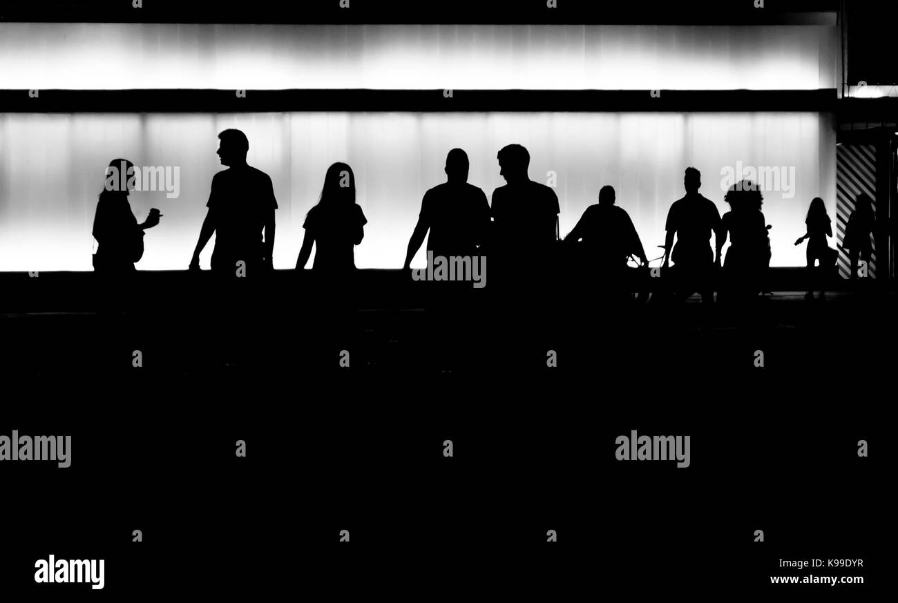 Building silhouette silhouettes hi-res stock photography and images - Alamy