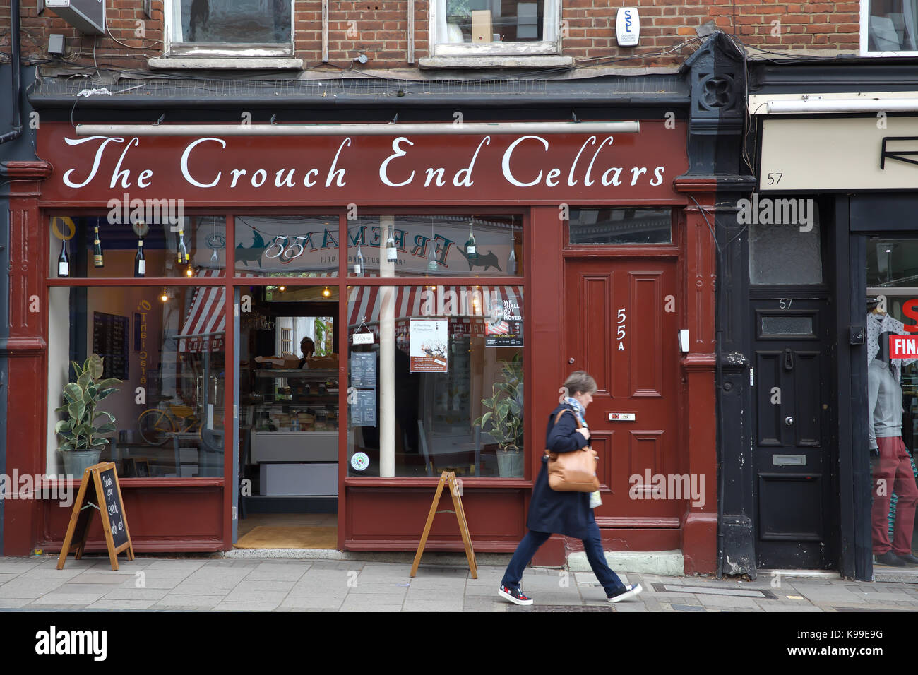 Champagne sign in window hires stock photography and images Alamy