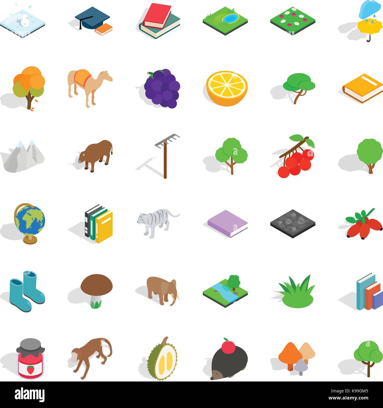 Camel icons set, isometric style Stock Vector Image & Art - Alamy