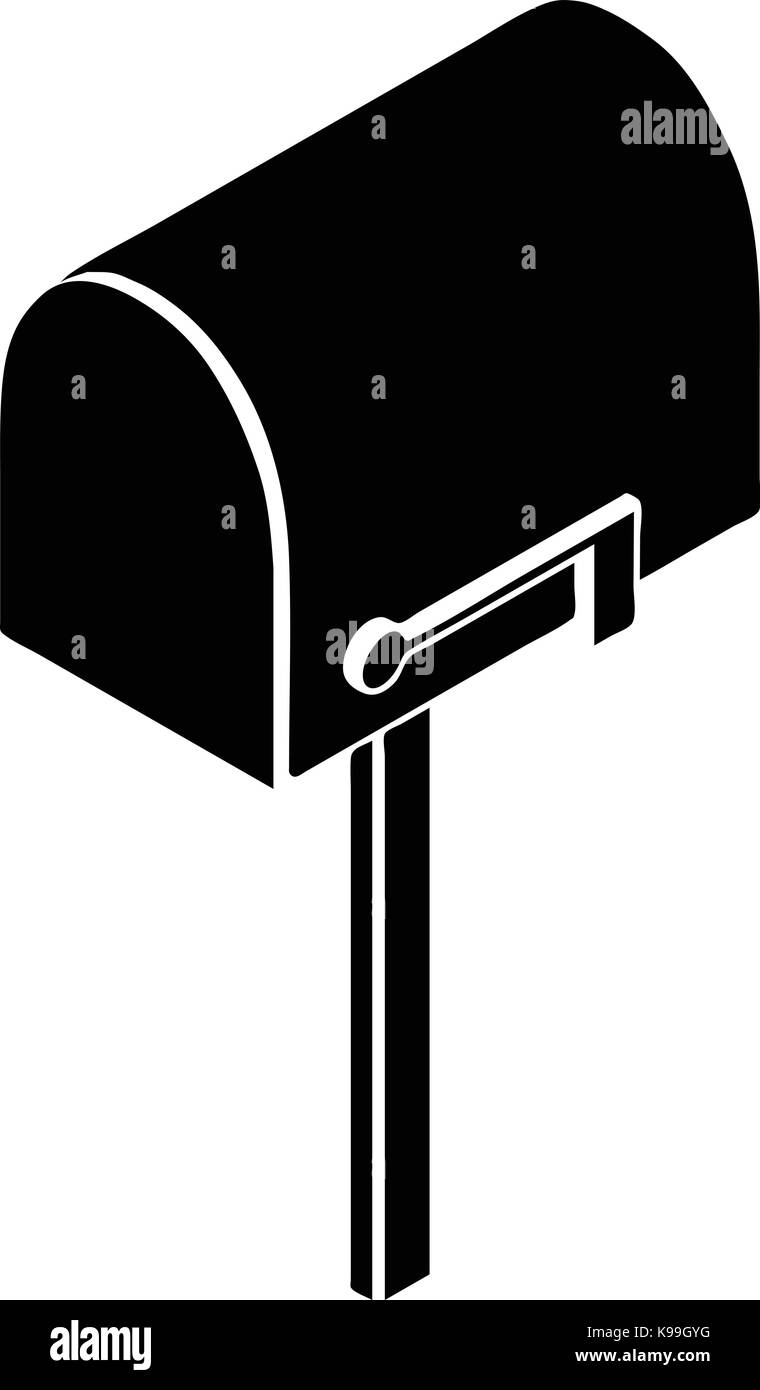 House postbox icon, simple style Stock Vector Image & Art - Alamy