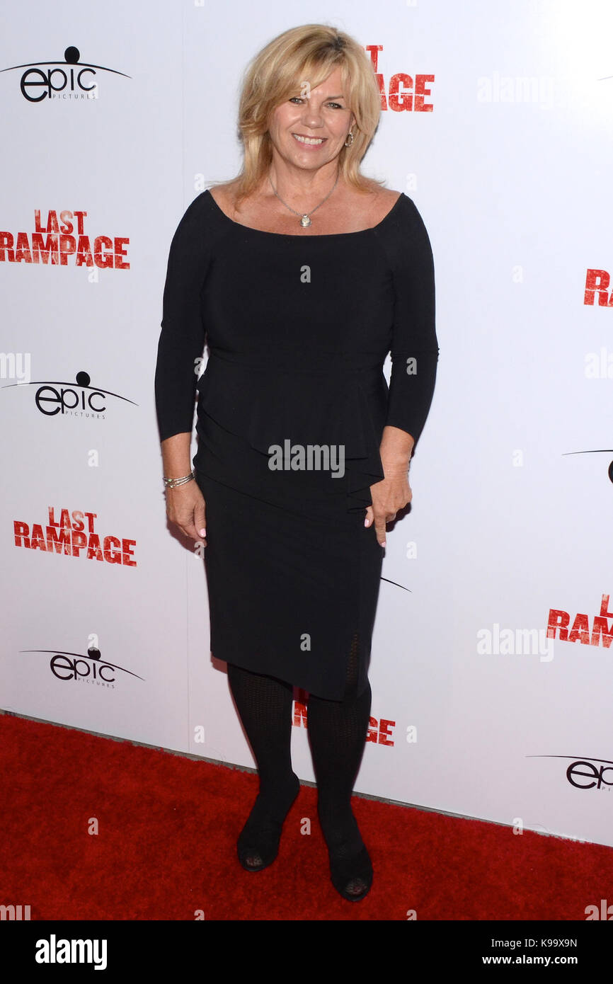 2017 sandy little arrives at los angeles premiere hi-res stock