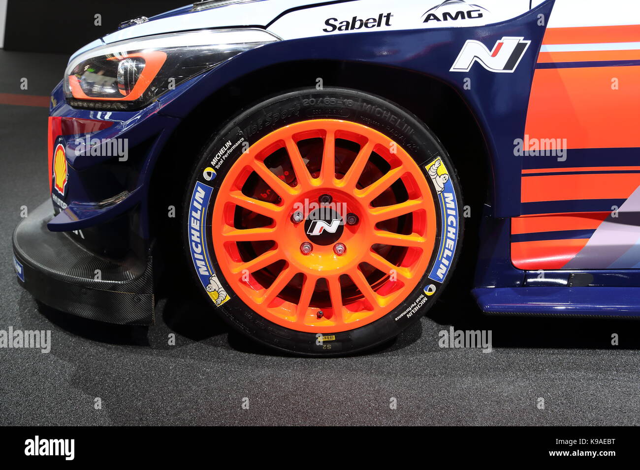 Car manufacturers from all over the world present their newest models