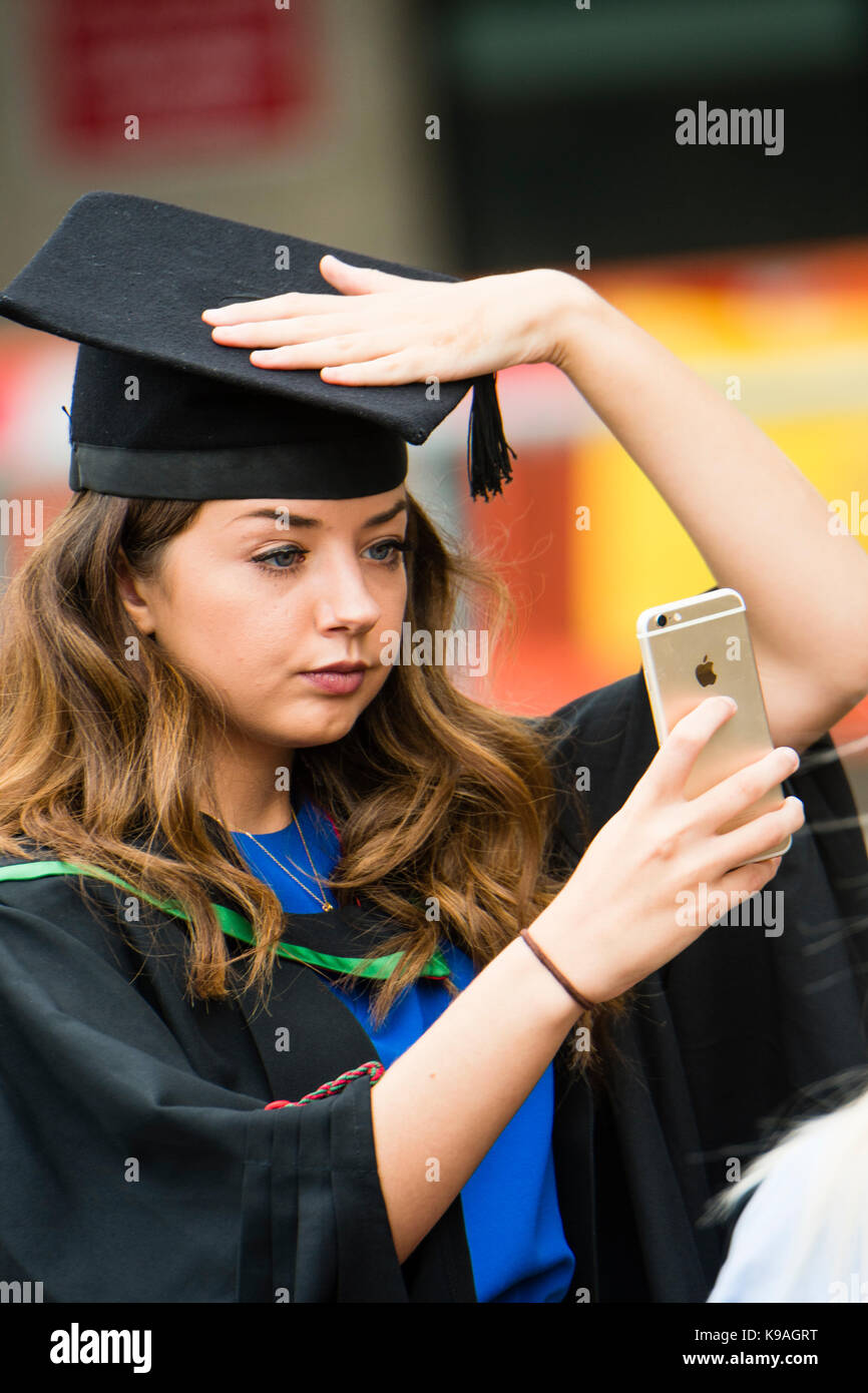 Higher Education in the UK Aberystwyth University students taking a