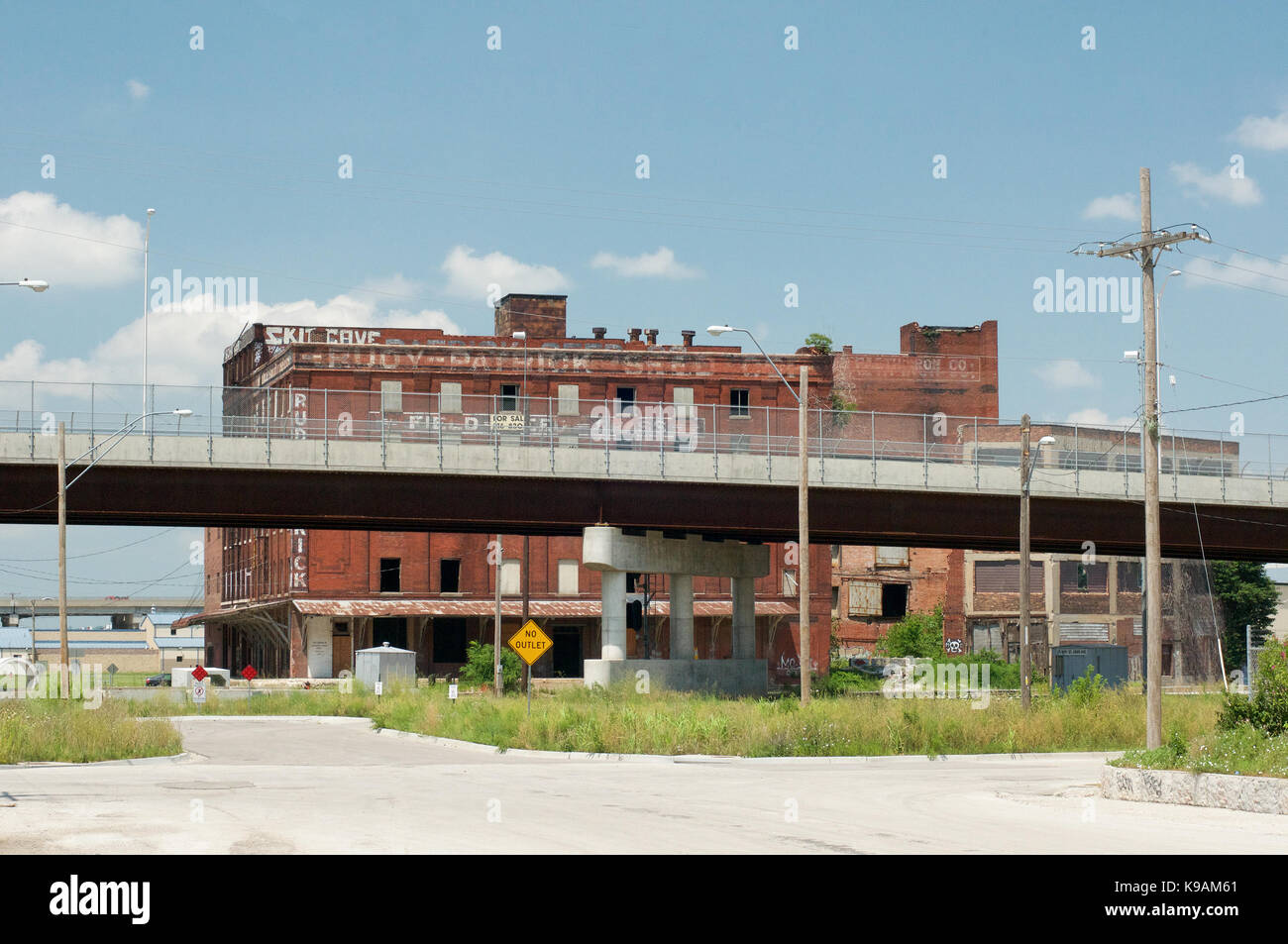 Commercial building in West Bottoms, Kansas City, USA Stock Photo Alamy