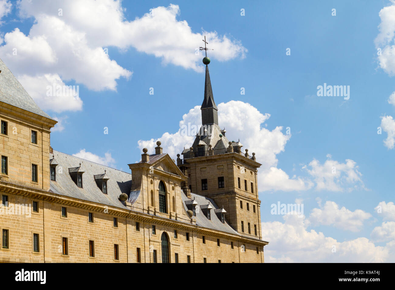 Royal Monastery of San Lorenzo de El Escorial, Madrid, Spain Stock Photo