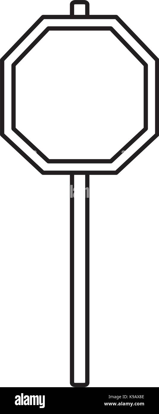 Blank road sign Stock Vector Image &amp; Art - Alamy
