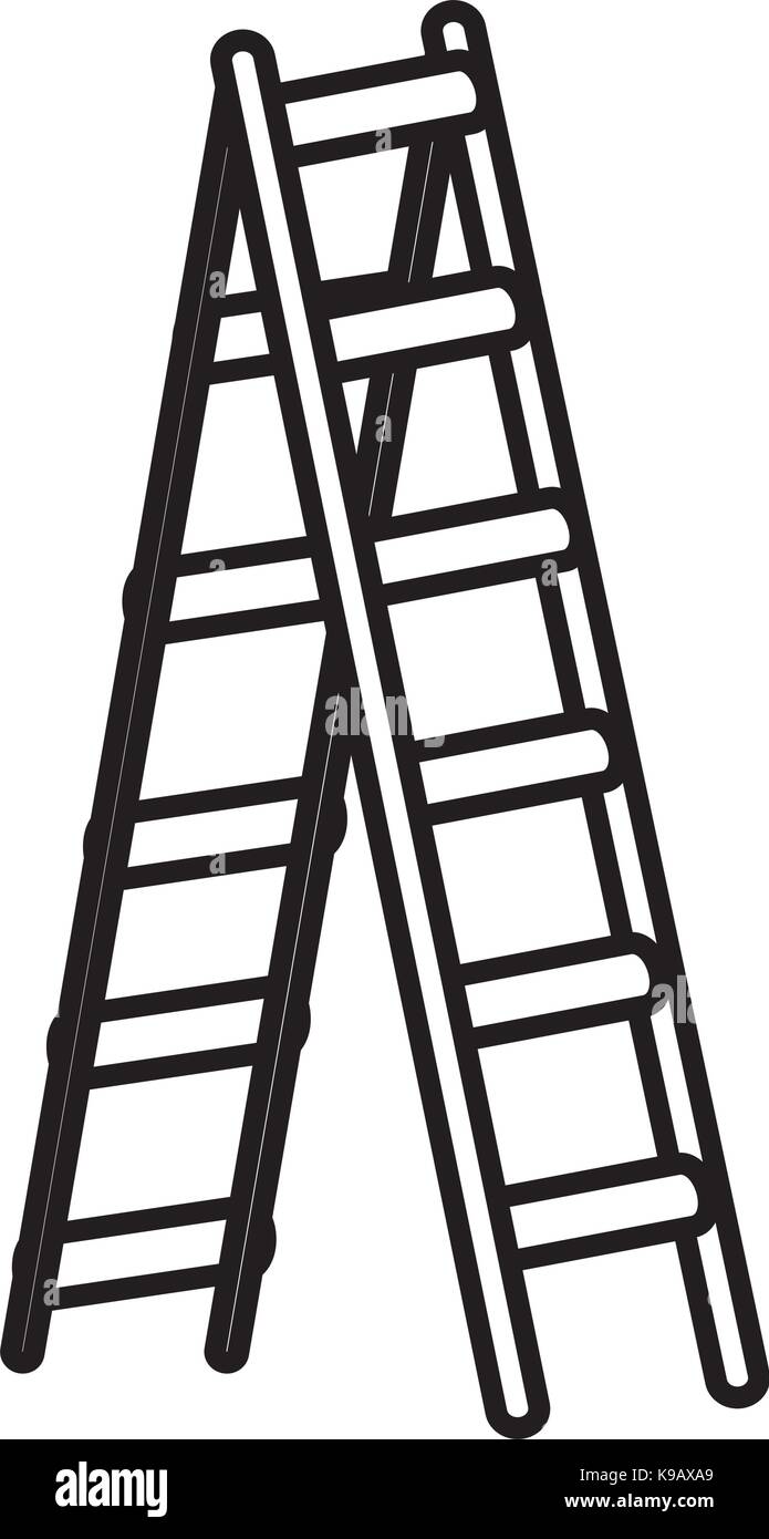 Step ladder tool Stock Vector Image & Art Alamy
