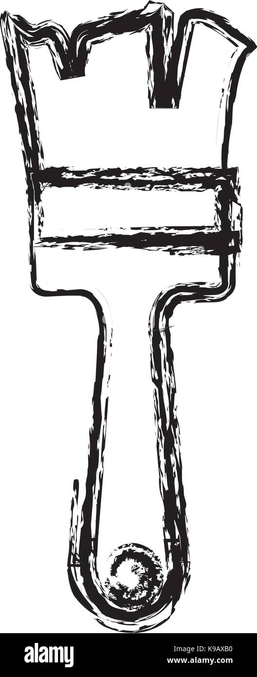 Construction paint brush Stock Vector Image & Art - Alamy