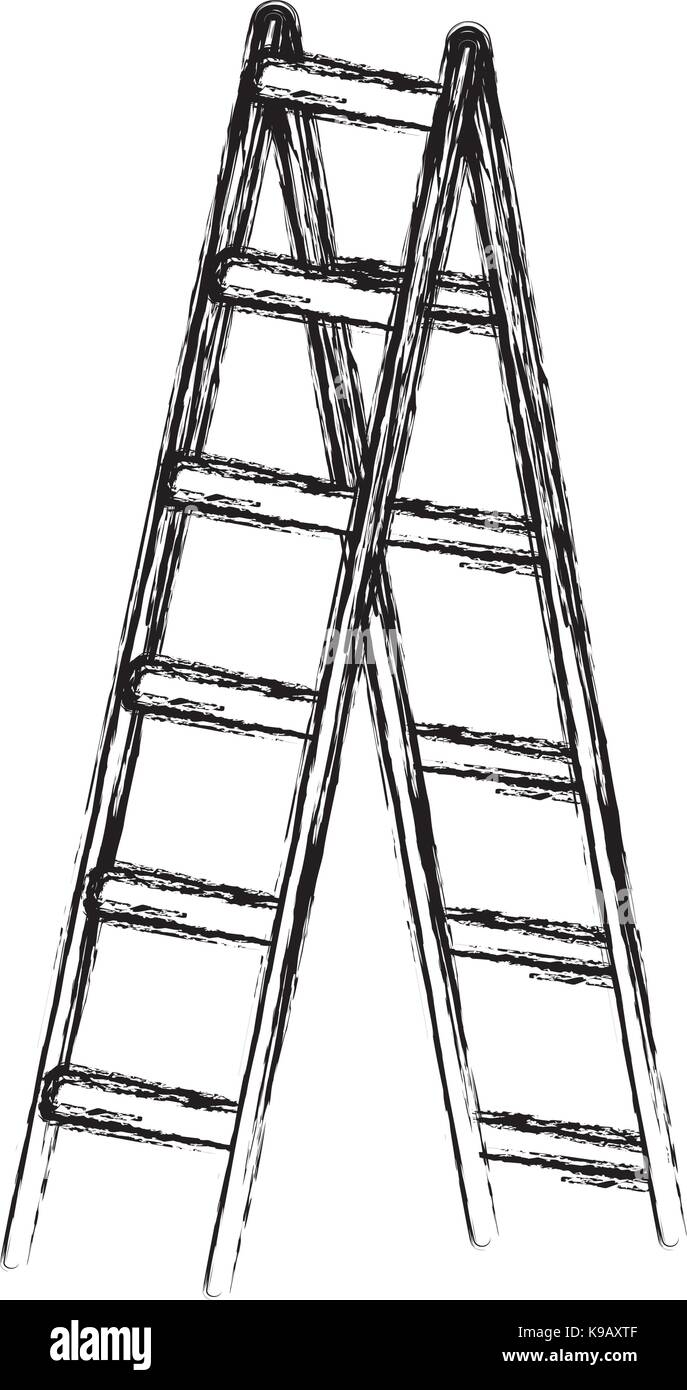 Step ladder tool Stock Vector Image & Art Alamy